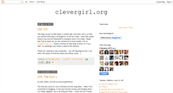 Desktop Screenshot of clevergirl.org